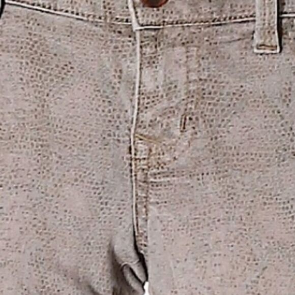 Anthropologie Level 99 Snake Skin Print Jeans - Picture 3 of 5